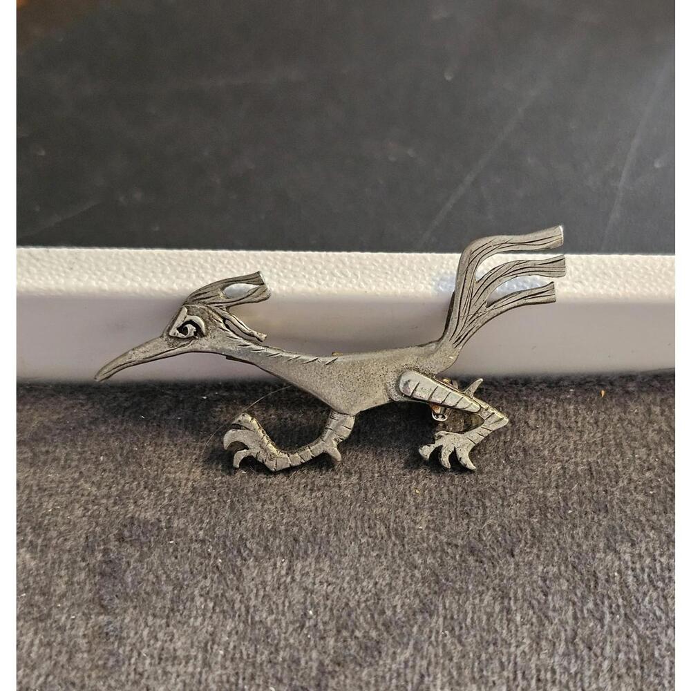 Vintage Metzke Road Runner Brooch